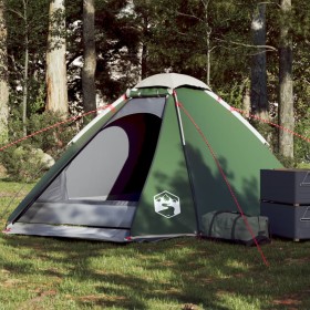 Tienda de campaña iglú para 4 personas impermeable verde de , Tiendas de campaña - Ref: Foro24-94769, Precio: 77,92 €, Descue...