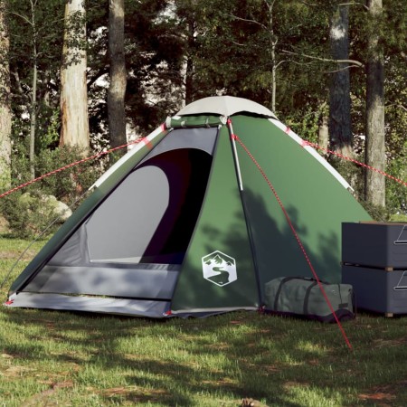 Tienda de campaña iglú para 4 personas impermeable verde de , Tiendas de campaña - Ref: Foro24-94769, Precio: 77,92 €, Descue...