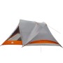 Tienda de campaña para 4 personas impermeable gris y naranja de , Tiendas de campaña - Ref: Foro24-94715, Precio: 120,43 €, D...