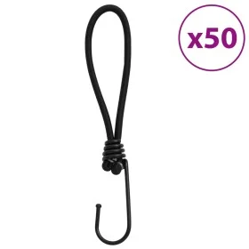 Cuerdas elásticas con ganchos 50 unidades 17 cm de , Accesorios para tiendas de campaña - Ref: Foro24-4008141, Precio: 43,48 ...