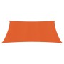 Toldo de vela naranja HDPE 160 g/m² 2,5x3 m de , Sombrillas - Ref: Foro24-311672, Precio: 22,59 €, Descuento: %