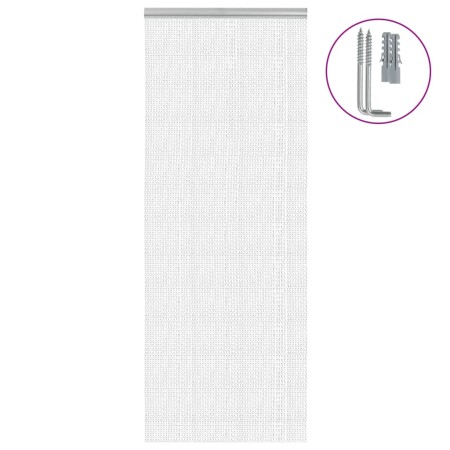 Mosquitera de cadena para puerta aluminio 80x201 cm de , Mosquiteras para ventanas - Ref: Foro24-4010008, Precio: 72,98 €, De...