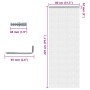 Mosquitera de cadena para puerta aluminio 80x201 cm de , Mosquiteras para ventanas - Ref: Foro24-4010008, Precio: 72,98 €, De...