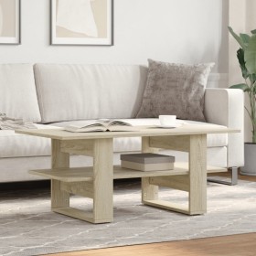 Mesa de centro madera de ingeniería roble Sonoma 102x55x42 cm de , Mesas de centro - Ref: Foro24-823264, Precio: 57,14 €, Des...