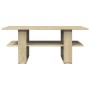 Mesa de centro madera de ingeniería roble Sonoma 102x55x42 cm de , Mesas de centro - Ref: Foro24-823264, Precio: 57,14 €, Des...