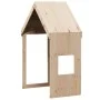 Solid pine wood children's bed canopy 55x99x139.5 cm by , Accessories for beds and slatted bases - Ref: Foro24-846891, Price:...