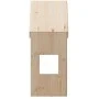 Solid pine wood children's bed canopy 55x99x139.5 cm by , Accessories for beds and slatted bases - Ref: Foro24-846891, Price:...
