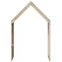 Solid pine wood children's bed canopy 55x99x139.5 cm by , Accessories for beds and slatted bases - Ref: Foro24-846891, Price:...
