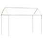 Solid white wood children's bed canopy 207x80.5x151.5 cm by , Accessories for beds and slatted bases - Ref: Foro24-846968, Pr...