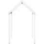 Solid white wood children's bed canopy 207x80.5x151.5 cm by , Accessories for beds and slatted bases - Ref: Foro24-846968, Pr...