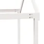Solid white wood children's bed canopy 207x80.5x151.5 cm by , Accessories for beds and slatted bases - Ref: Foro24-846968, Pr...
