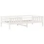 Solid white pine wood bed frame 90x190 cm by , Beds and slatted bases - Ref: Foro24-846980, Price: 144,56 €, Discount: %