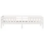 Solid white pine wood bed frame 90x190 cm by , Beds and slatted bases - Ref: Foro24-846980, Price: 144,56 €, Discount: %