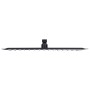 Cabezal ducha efecto lluvia acero inox cuadrado negro 40x40 cm de vidaXL, Cabezales de ducha - Ref: Foro24-147698, Precio: 52...