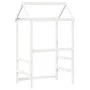 Solid white wood children's bed canopy 108x70x176.5 cm by , Accessories for beds and slatted bases - Ref: Foro24-846989, Pric...