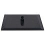 Cabezal ducha efecto lluvia acero inox cuadrado negro 40x40 cm de vidaXL, Cabezales de ducha - Ref: Foro24-147698, Precio: 52...