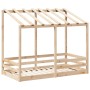 Cama para niños madera maciza de pino 70x140 cm de , Camas y somieres - Ref: Foro24-847015, Precio: 92,18 €, Descuento: %