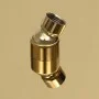 Runder Duschkopf mit Regeneffekt, goldfarbener Edelstahl, 40 cm von vidaXL, Duschköpfe - Ref: Foro24-147706, Preis: 56,62 €, ...