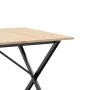 Mesa de comedor marco X madera maciza pino y acero 180x90x75cm by , Kitchen and dining tables - Ref: Foro24-3282700, Price: 1...