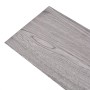 Lamas para suelo no autoadhesivas PVC gris oscuro 5,26 m² 2 mm en Materiales de construcción | Comprar online en Foru.es