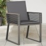 Sillones de jardín con cojines 2 uds ratán sintético negro de , Sillas de jardín - Ref: Foro24-4008115, Precio: 161,01 €, Des...