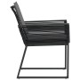 Sillones de jardín con cojines 2 uds ratán sintético negro de , Sillas de jardín - Ref: Foro24-4008115, Precio: 161,01 €, Des...