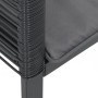 Sillones de jardín con cojines 2 uds ratán sintético negro de , Sillas de jardín - Ref: Foro24-4008115, Precio: 161,01 €, Des...