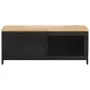 Solid raw mango wood coffee table 90x50x37 cm by vidaXL, Coffee table - Ref: Foro24-323136, Price: 210,04 €, Discount: %