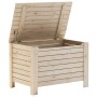 Caja de almacenaje con tapa RANA madera maciza pino 80x49x54 cm de , Baúles de almacenamiento - Ref: Foro24-4002321, Precio: ...