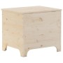 Caja de almacenaje con tapa RANA madera maciza pino 60x49x54 cm de , Baúles de almacenamiento - Ref: Foro24-4002335, Precio: ...