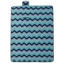 Manta de picnic plegable terciopelo ondas azules 200x150 cm de , Camping y senderismo - Ref: Foro24-4004205, Precio: 23,16 €,...