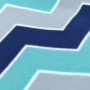 Manta de picnic plegable terciopelo ondas azules 200x150 cm de , Camping y senderismo - Ref: Foro24-4004205, Precio: 21,66 €,...