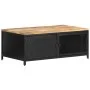 Solid raw mango wood coffee table 90x50x37 cm by vidaXL, Coffee table - Ref: Foro24-323136, Price: 210,04 €, Discount: %
