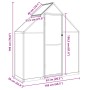 Invernadero con marco base aluminio plateado 169x58x195 cm de , Invernaderos - Ref: Foro24-4005816, Precio: 324,39 €, Descuen...