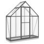 Invernadero con marco base aluminio antracita 169x58x202 cm de , Invernaderos - Ref: Foro24-4005821, Precio: 321,40 €, Descue...