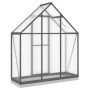 Invernadero con marco base aluminio antracita 169x58x202 cm de , Invernaderos - Ref: Foro24-4005821, Precio: 321,40 €, Descue...