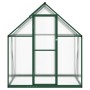 Invernadero con marco base aluminio verde 169x114x195 cm de , Invernaderos - Ref: Foro24-4005823, Precio: 344,69 €, Descuento: %