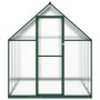 Invernadero con marco base aluminio verde 224x169x195 cm de , Invernaderos - Ref: Foro24-4005835, Precio: 484,45 €, Descuento: %