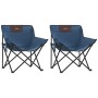 Sillas de camping con bolsillo plegables 2 unidades azul de , Sillas de jardín - Ref: Foro24-366547, Precio: 71,55 €, Descuen...