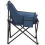 Sillas de camping con bolsillo plegables 2 unidades azul de , Sillas de jardín - Ref: Foro24-366547, Precio: 71,55 €, Descuen...