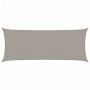 Toldo de vela rectangular HDPE gris claro 160 g/m² 2x4,5 m de , Sombrillas - Ref: Foro24-4001977, Precio: 28,31 €, Descuento: %