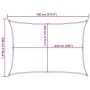 Toldo de vela rectangular HDPE gris claro 160 g/m² 5x7 m de , Sombrillas - Ref: Foro24-4001994, Precio: 70,82 €, Descuento: %