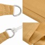 Toldo de vela rectangular HDPE arena 160 g/m² 2x5 m de , Sombrillas - Ref: Foro24-4002033, Precio: 31,54 €, Descuento: %