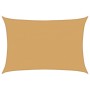Toldo de vela rectangular HDPE arena 160 g/m² 4x6 m de , Sombrillas - Ref: Foro24-4002046, Precio: 56,08 €, Descuento: %