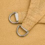 Toldo de vela rectangular HDPE arena 160 g/m² 3,5x5 m de , Sombrillas - Ref: Foro24-4002044, Precio: 49,48 €, Descuento: %
