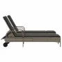 Tumbonas con cojines 2 unidades ratán sintético gris by , Loungers - Ref: Foro24-3261436, Price: 334,89 €, Discount: %