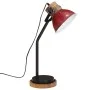 Lámpara de escritorio rojo desgastado 25 W E27 18x18x60 cm by , Lamps - Ref: Foro24-371955, Price: 41,19 €, Discount: %