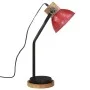 Lámpara de escritorio rojo desgastado 25 W E27 18x18x60 cm by , Lamps - Ref: Foro24-371955, Price: 41,19 €, Discount: %