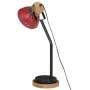 Lámpara de escritorio rojo desgastado 25 W E27 18x18x60 cm by , Lamps - Ref: Foro24-371955, Price: 41,19 €, Discount: %