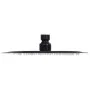 Cabezal de ducha efecto lluvia acero inox redondo negro 20 cm de vidaXL, Cabezales de ducha - Ref: Foro24-147690, Precio: 17,...